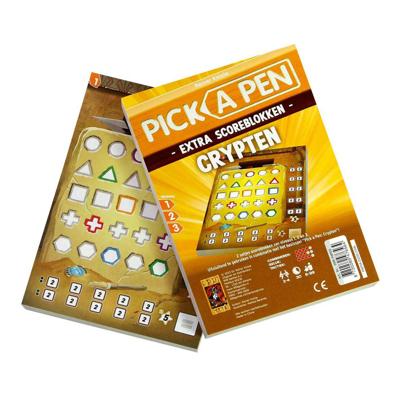 999Games 999 games pick a pen crypten scoreblokken, 2st.