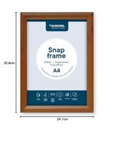 Kliklijst europel a4 25mm houtlook - thumbnail