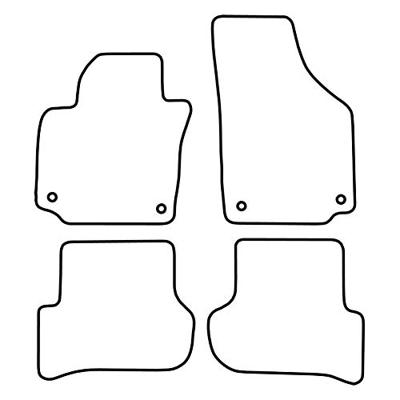 Automatten passend voor Skoda Yeti 2013- TMSK519