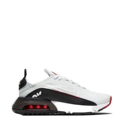 Nike Air Max 2090 (GS) sneakers lichtgrijs/wit-zwart-rood Nike Air Max 2090 (GS) sneakers lichtgrijs/wit-zwart-rood