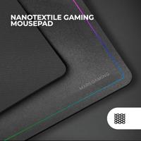 Toetsenbord en muis Mars Gaming MCP124PROES Zwart Multicolour Qwerty Spaans (4 Stuks) - thumbnail