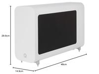 Q Acoustics: Q 3060S Subwoofer - Arctic White - thumbnail
