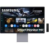 SAMSUNG M90F 32 inch 4K Smart AI Monitor, QD-OLED, 3840 x 2160, 165Hz, 0,03ms (G/G), Camera, Speaker, Gaming Hub, 4K upscaling, spraakbediening, Smart TV-apps & AI Features, HDR10+, LS32FM900SUXEN - thumbnail