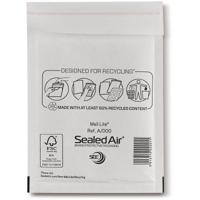 Mail Lite luchtkussenenveloppen, wit, A/000, 110 x 160 mm, doos van 100 stuks - thumbnail