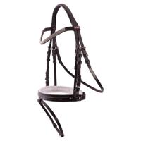 Premiere Ajaccio hoofdstel zwart/wit maat:shetl - thumbnail