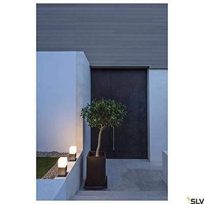 SLV 1000344 SQUARE POLE 30 Staande buitenlamp Energielabel: E (A - G) LED vast ingebouwd 20 W RVS SLV 1000344 SQUARE POLE 30 Staande buitenlamp Energielabel: E (A - G) LED vast ingebouwd 20 W RVS