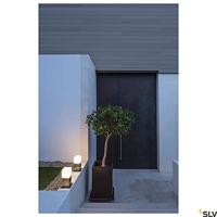 SLV 1000344 SQUARE POLE 30 Staande buitenlamp Energielabel: E (A - G) LED vast ingebouwd 20 W RVS - thumbnail