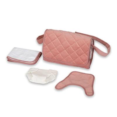 Poppen Verzorgingstas - Corduroy Roze