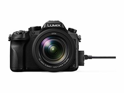 Panasonic Dmc-Fz2000Eg Lumix Superzoom Digitale Camera, 20,1 Mp, 20-Voudige Optische Zoom, 1 Mos-Sensor, 4K 30P Video 4:2:2, 10 Bit, 7,5 Cm (3 Inch) Lcd-Scherm, Optische Beeldstabilisatie, Zwart