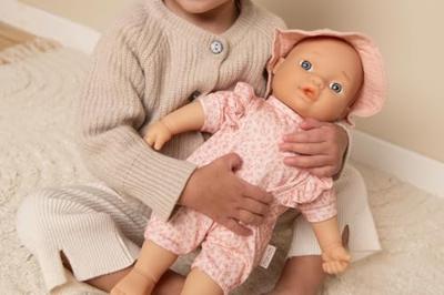 Little Dutch babypop kleertjes Pink Floral - roze