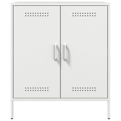 Dressoir 68x39x79 cm staal wit Dressoir 68x39x79 cm staal wit