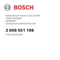 Bosch Accessoires Adapter voor dopsleutelmoffen 1st - 2608551108 - thumbnail
