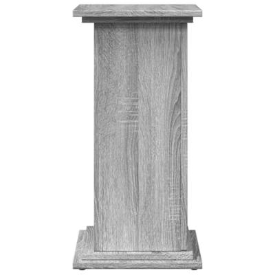 VidaXL Sokkel met opbergruimte 31x30x60 cm bewerkt hout grijs sonoma - thumbnail