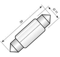 SPAHN soffitte soffitte 12v 5w ece s8.5 (10pcs) - thumbnail