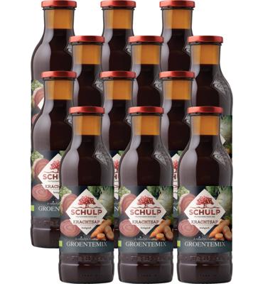 Schulp Krachtsap groentemixsap puur bio 750 Milliliter Schulp Krachtsap groentemixsap puur bio 750 Milliliter