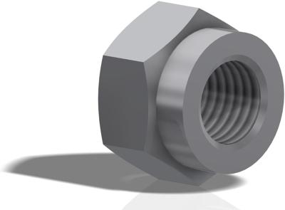 Monte Velo Hexagon nut m10x1,25