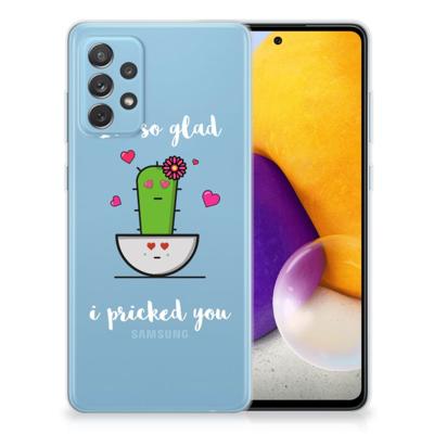 Samsung Galaxy A72 Telefoonhoesje met Naam Cactus Glad Samsung Galaxy A72 Telefoonhoesje met Naam Cactus Glad
