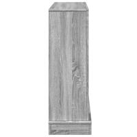 Haardombouw 100x30x87,5 cm bewerkt hout grijs sonoma eikenkleur - thumbnail
