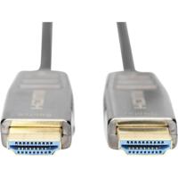 Digitus AK-330126-300-S HDMI-kabel HDMI Aansluitkabel HDMI-A-stekker, HDMI-A-stekker 30.00 m Zwart 8K UHD, Afgeschermd (dubbel) - thumbnail