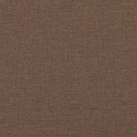 4-delige Loungeset met kussens stof bruin - thumbnail