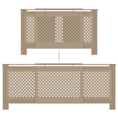 VidaXL Radiatorombouw 205 cm mdf - thumbnail