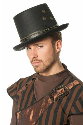 Hoed steampunk tandwielen