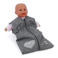 Poppen Slaapzak - Grey Jeans - thumbnail