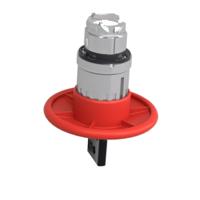 Schneider Electric ZB4BS964 ZB4BS964 Terugstelbaar, Vergrendelbaar (Ø) 22 mm Zonder markering Chroom, Rood 1 stuk(s) - thumbnail