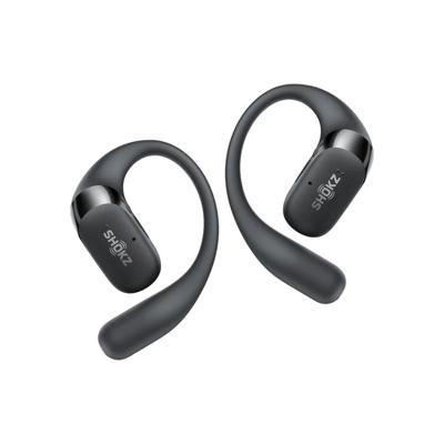 SHOKZ OpenFit 2+ Hoofdtelefoons Draadloos oorhaak, In-ear Oproepen/muziek Bluetooth Zwart