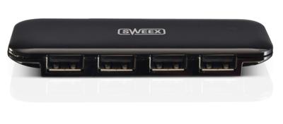 7-poorts USB 2.0 hub high performance met voeding