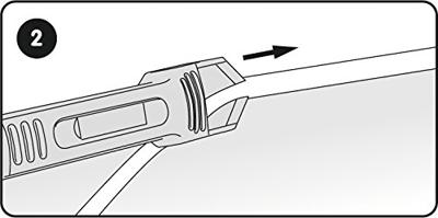 KS Tools 1161050 Siliconenschraper en -verwijderset