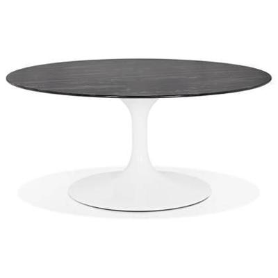 ALTEREGO GOST MINI Ronde salontafel - Zwart ALTEREGO GOST MINI Ronde salontafel - Zwart