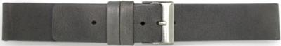 Horlogeband Universeel 827.07.22 Leder Grijs 22mm Horlogeband Universeel 827.07.22 Leder Grijs 22mm