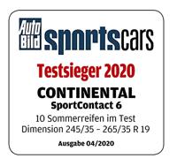 Continental Sc-6 fr mo 275/45 R21 107Y 27545YR21TCSC6MO - thumbnail