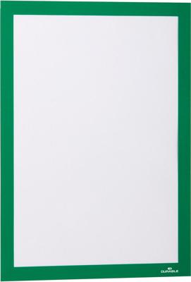 Durable 4872-05 Duraframe A4 Infoframe, zelfklevend DIN A4 Groen (b x h) 236 mm x 322 mm 1 stuk(s)