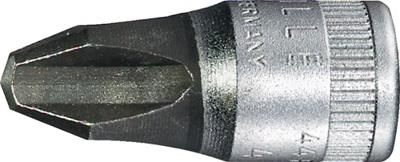 Stahlwille 44 P 3 SCHRAUBENDREHEREINSATZ 1/4 ZOLL 01290003 1/4 (6,3 mm) Schroevendraaierdop PH 3 1/4 (6.3 mm)