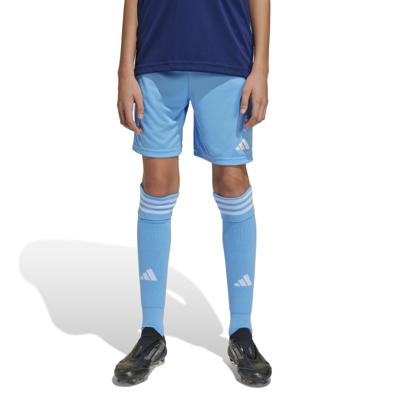 adidas Tiro 24 Voetbalbroekje Kids Lichtblauw Wit