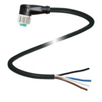 Pepperl+Fuchs 239999-100010 Sensor/actuator connector, geassembleerd Aantal polen (sensoren): 4 1 m 1 stuk(s) - thumbnail