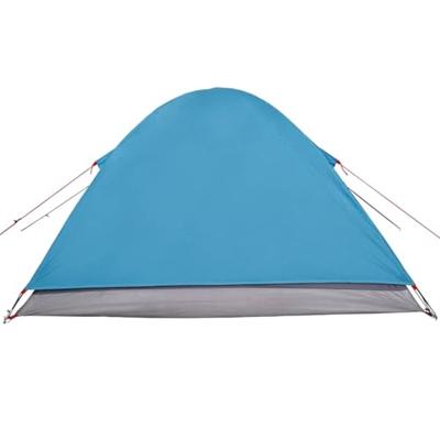 Koepeltent 3-persoons waterdicht blauw - thumbnail