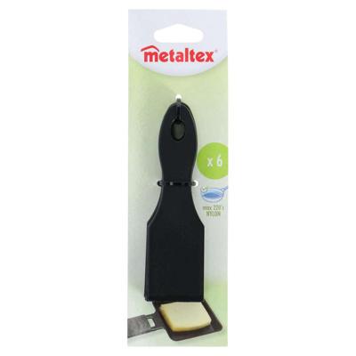 Metaltex Gourmetspatels Nylon 14 Cm 6 Stuks Metaltex Gourmetspatels Nylon 14 Cm 6 Stuks
