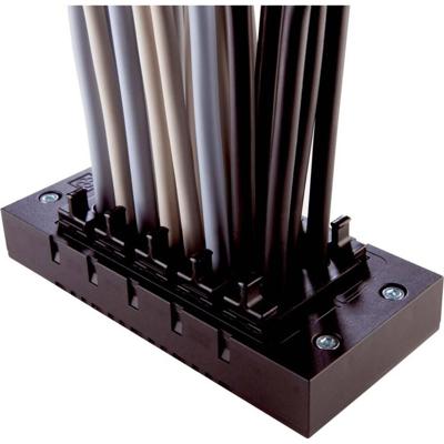 LAPP SKINTOP CUBE MULTI V1 Kabelinvoeringsframe Klem-Ø (max.) 16 mm Polycarbonaat Zwart 1 stuk(s)