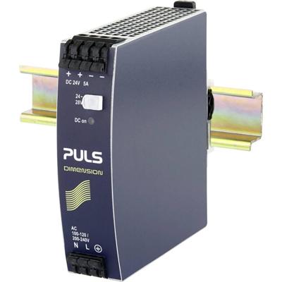 PULS CS5.241-S1 DIN-rail netvoeding 24 V 5 A 120 W Aantal uitgangen:1 x Inhoud 1 stuk(s)