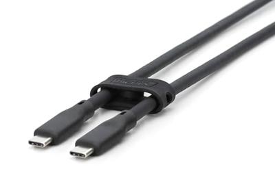 Digitus USB-C-kabel USB 3.2 Gen2 USB-C stekker 1.00 m Zwart (mat) Uitstekende verouderingseigenschappen, Flexibel, Flexibele binnenader, Bestand tegen - thumbnail