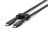 Digitus USB-C-kabel USB 3.2 Gen2 USB-C stekker 0.50 m Zwart (mat) Uitstekende verouderingseigenschappen, Flexibel, Flexibele binnenader, Bestand tegen - thumbnail