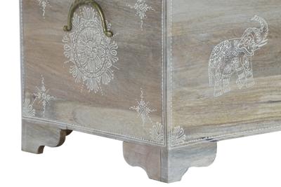 Koffer DKD Home Decor Mangohout Hout MDF 78 x 43 x 45 cm - thumbnail