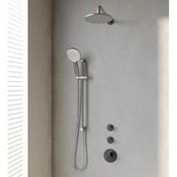 BRAUER Brushed Edition regendouche SET 21 met gebogen muurarm en 3-standen handdouche - thumbnail