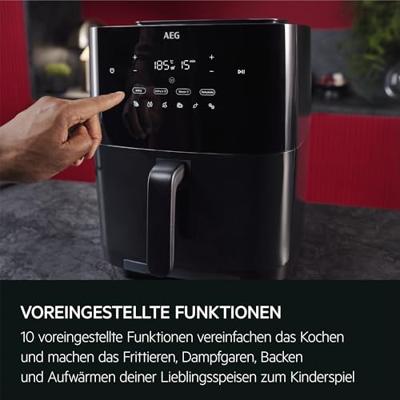 AEG AAF7SB Heteluchtfriteuse Enkel 6,9 l 1700 W Zwart