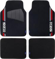Vloermattenset voor auto Sparco SPCF508RD Rood - thumbnail