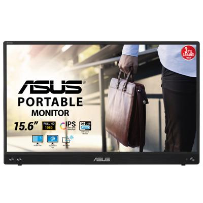 Asus MB16ACV LED-monitor Energielabel B (A - G) 39.6 cm (15.6 inch) 1920 x 1080 Pixel 16:9 5 ms USB-C IPS LED