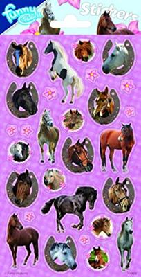 Totum Stickervel paarden